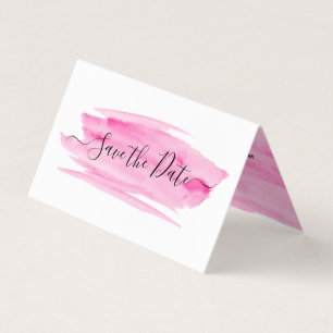 Pincel de color de agua Foto Guardar la tarjeta de