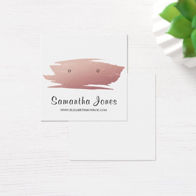 Pincel de Relieve metalizado dorado Rosa moderno,  (Escritorio)