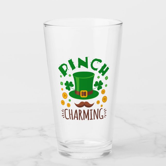 Pinch Charming Funny St Patricks Day Men Boys (Anverso)