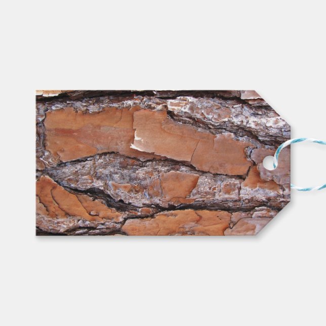 Pine Bark Gift Etiqueta (Frente (Horizontal))
