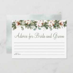Pine Winter Bridal Shower Advance para tarjeta de 