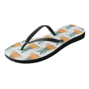 Pineapple Amarillo Verde Chanclas Deliciosas
