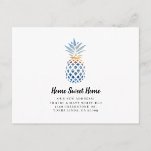 Pineapple Home Sweet Home Moving Invitación 