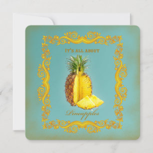 PINEAPPLE ~ Tarjeta de invitación