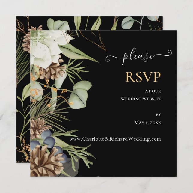 Pineconas rusas en el sitio web de Bodas negros (Anverso / Reverso)