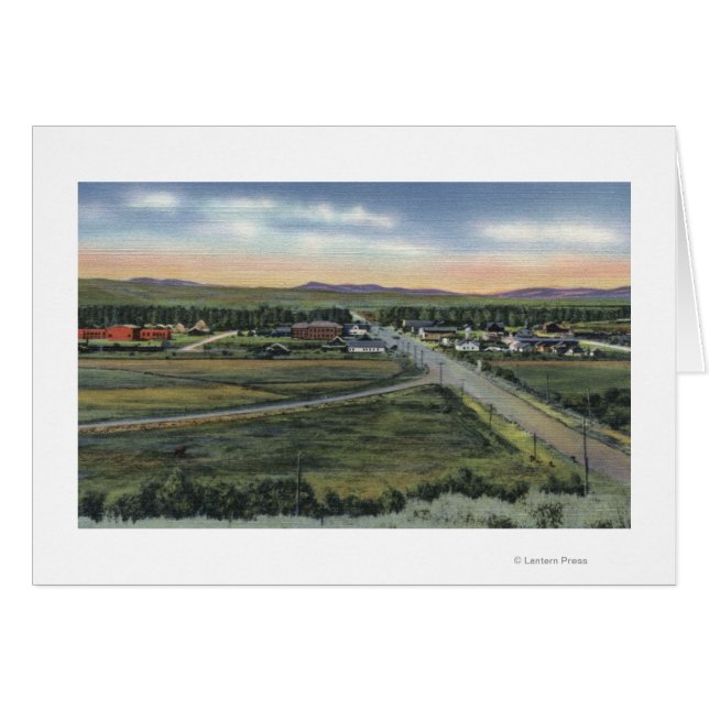 Pinedale, WY - Sede del Condado de Sublette (Anverso (Horizontal))