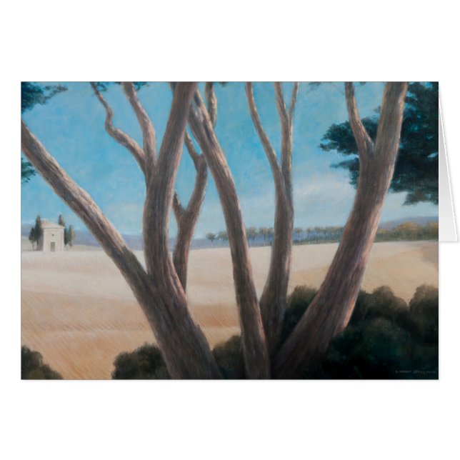 Pines cerca de Pienza 2012 (Anverso (Horizontal))