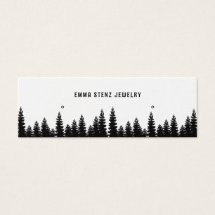 Pines Rústicos ・ Tarjeta de visualización de anill
