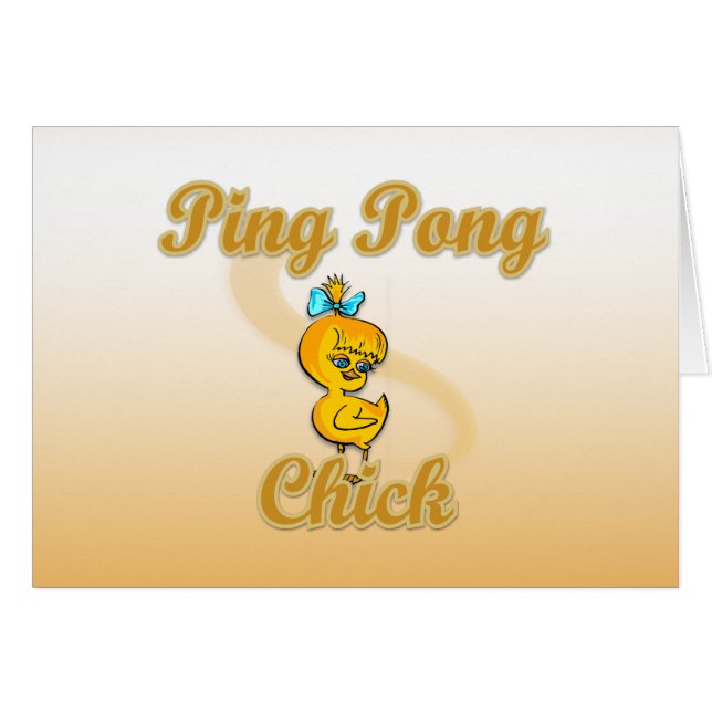 Ping Pong Chick (Anverso (Horizontal))