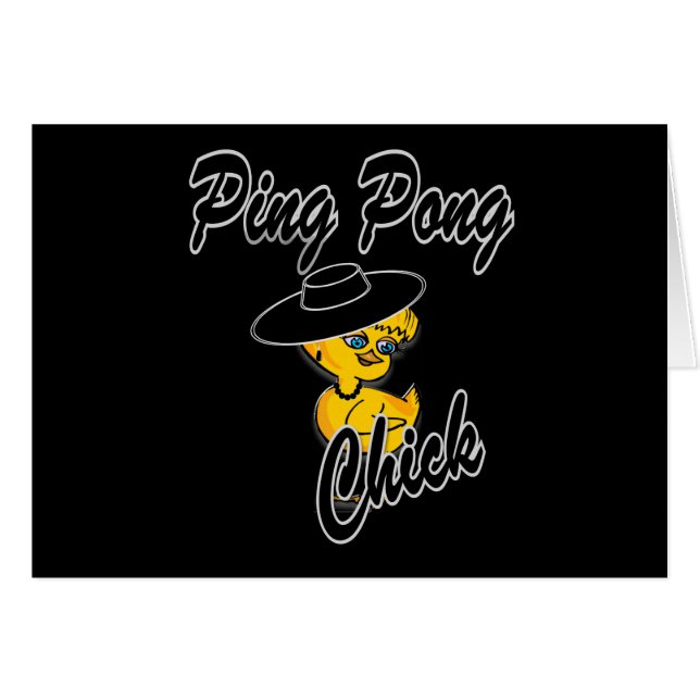 Ping Pong Chick #4 (Anverso (Horizontal))