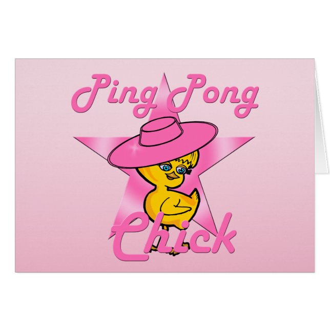 Ping Pong Chick #8 (Anverso (Horizontal))