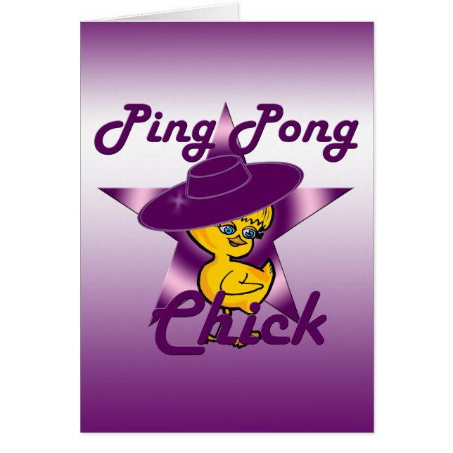 Ping Pong Chick #9 (Frente)
