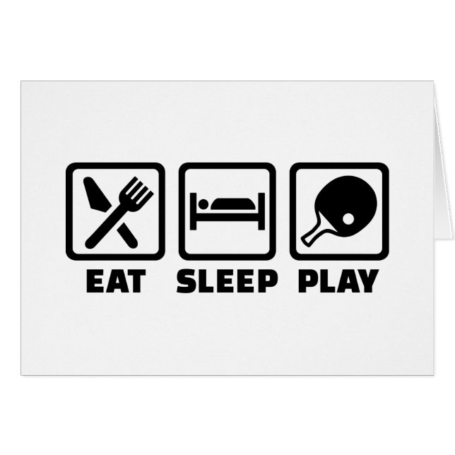Ping-pong de Eat Sleep Play (Anverso (Horizontal))