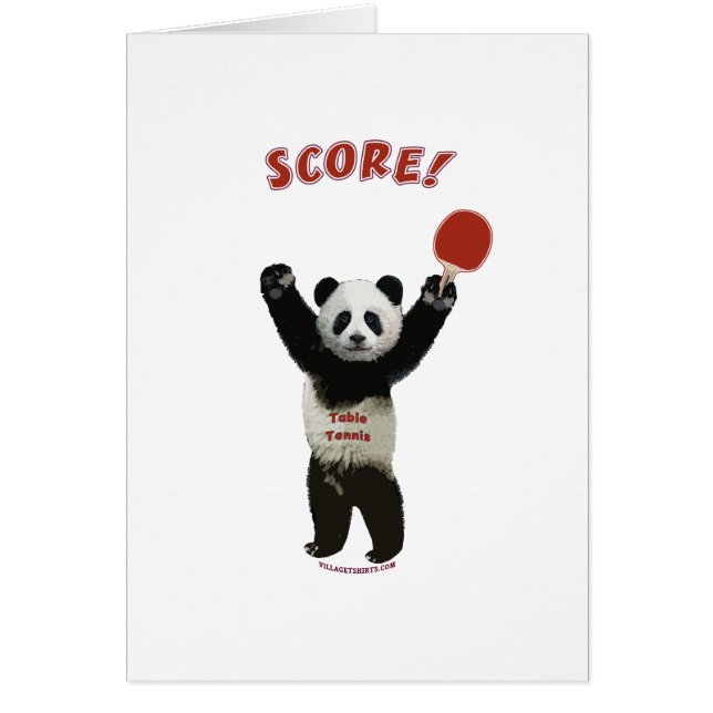 Ping-pong de la panda de la cuenta (Frente)