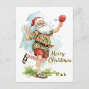 Ping Pong Feliz Navidad con Santa Claus Ping