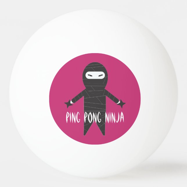 Ping-pong Ninja - bolas de Pong del silbido de (Anverso)