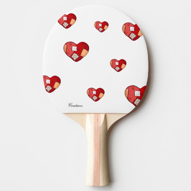 Ping Pong pala de tenis (Anverso)