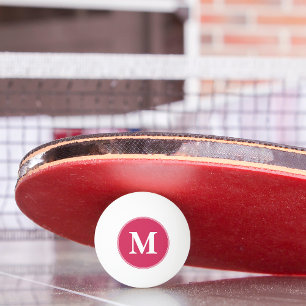 Ping Pong Pelota de tenis de mesa / cerveza de color rosa pe