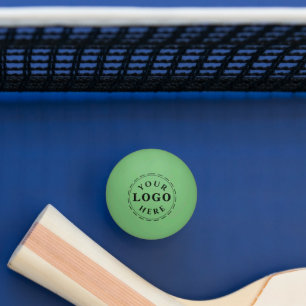 Ping Pong Pelota de tenis de una estrella con logotipo