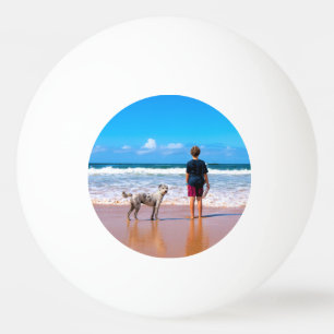 Ping Pong Sube la foto de tu mascota Regalo de pelota de pin
