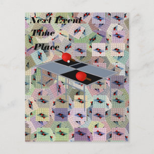 Ping Pong, volante promocional