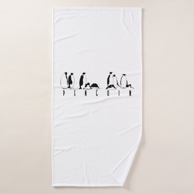 Pinguine (Toalla de baño)