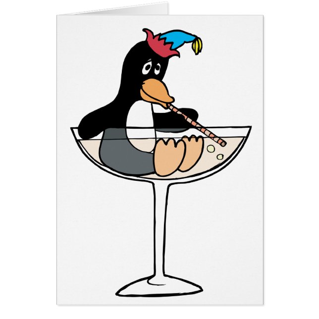 Pingüino achispado (Frente)