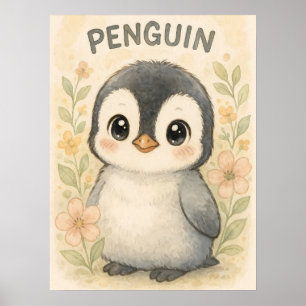 Pingüino Adorable - Sala de Arte Deportivo para Ni