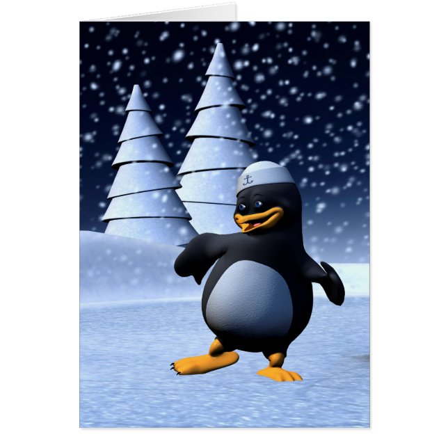 Pingüino bailando (Frente)