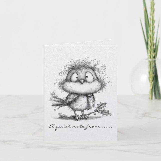 Pingüino blanco y negro (Anverso)