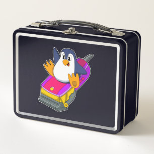 Pingüino como peluquero con Razor