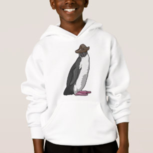 Pingüino como pirata con Gorra