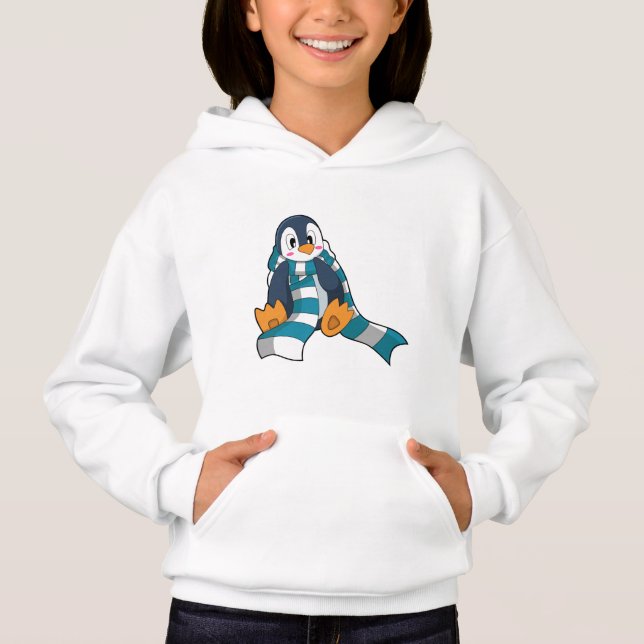 Pingüino con bufanda (Anverso)