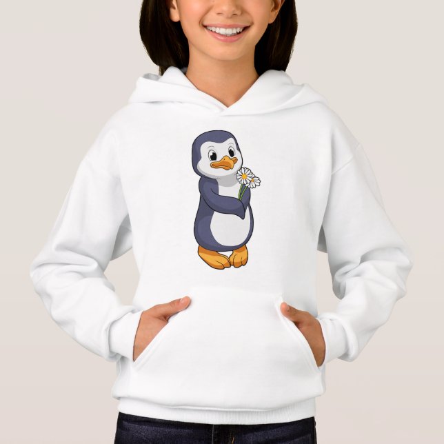 Pingüino con Daisy (Anverso)