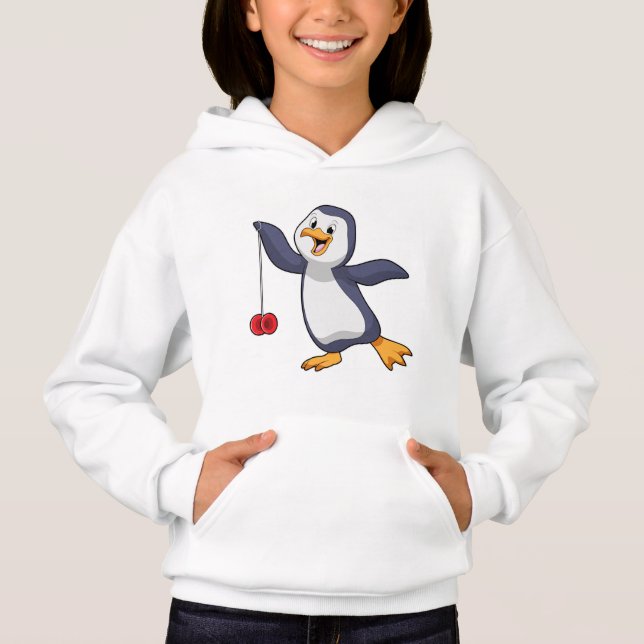 Pingüino con Yo-Yo (Anverso)