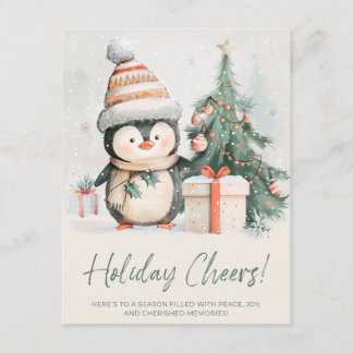 Pingüino de Feliz Navidad
