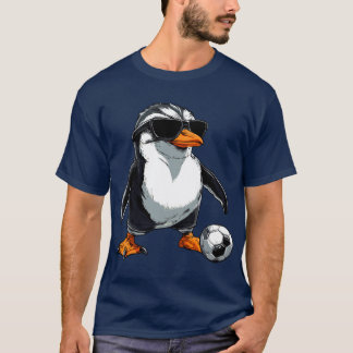 Pingüino de fútbol - Camiseta de fútbol