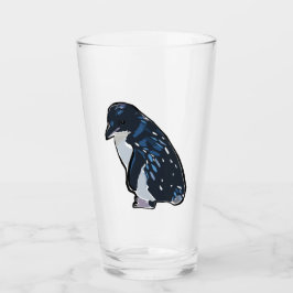 Pingüino de hadas - Tumbler de vidrio