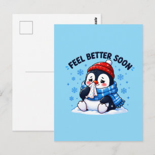 Pinguino de Pronto Mejora Tarjeta de Deseos de Pro