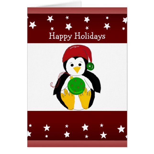 Pingüino de vacaciones (Frente)