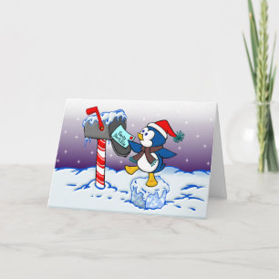 Pingüino del navidad