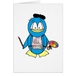 Pingüino del pintor