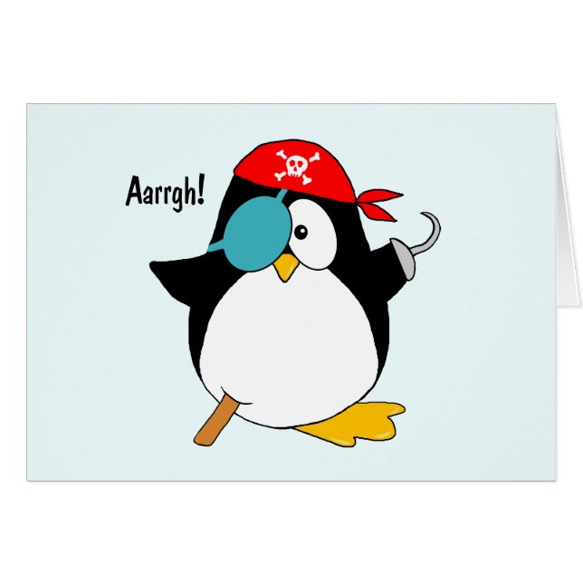 Pingüino del pirata (Anverso (Horizontal))