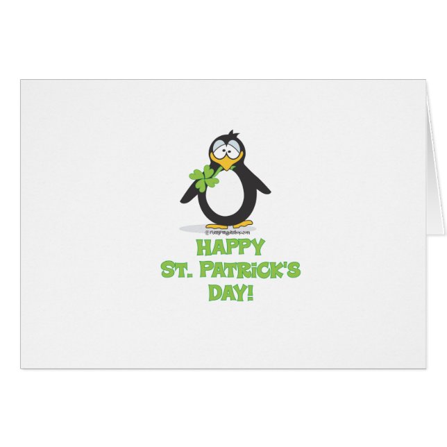 Pingüino del St. Patty (Anverso (Horizontal))