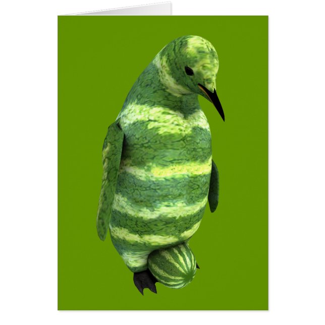 Pingüino Día Nacional de la sandía (Frente)