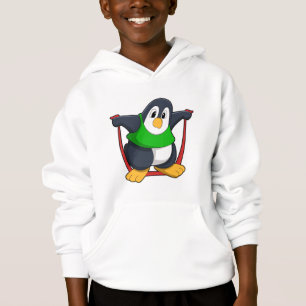 Pingüino en Gimnasio con cuerda para saltar.PNG