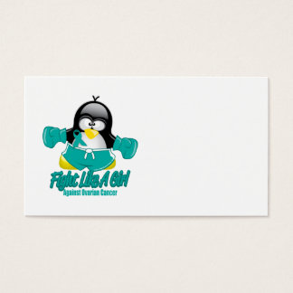 Pingüino en la lucha contra el cáncer de ovario