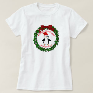 Pingüino feo del navidad del suéter