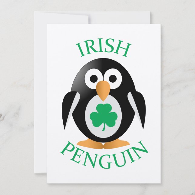 Pingüino irlandés (Anverso)