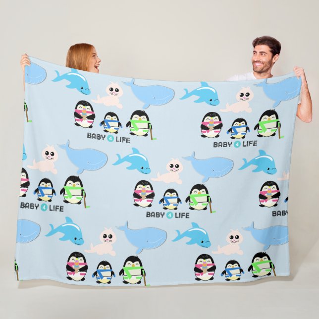 Pingüino lindo adulto ABDL de la manta el | del (In situ)